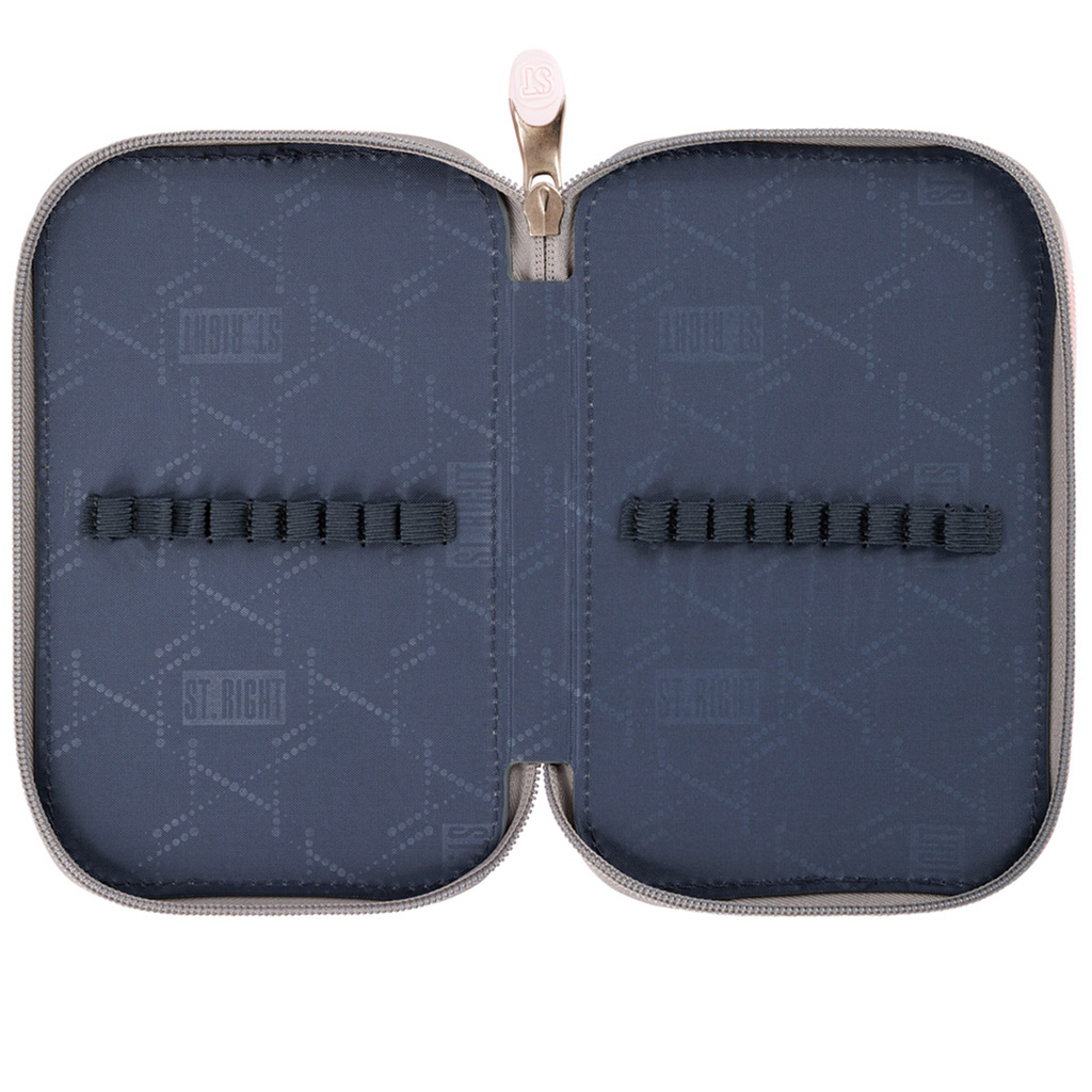 St.Right Silver Cats háromszintes kihajtható tolltartó kép 2