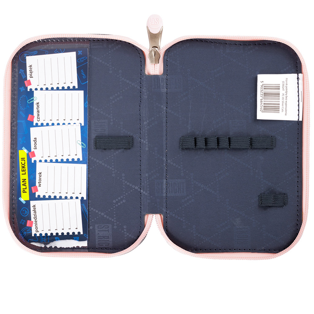 St.Right Silver Cats háromszintes kihajtható tolltartó kép 3