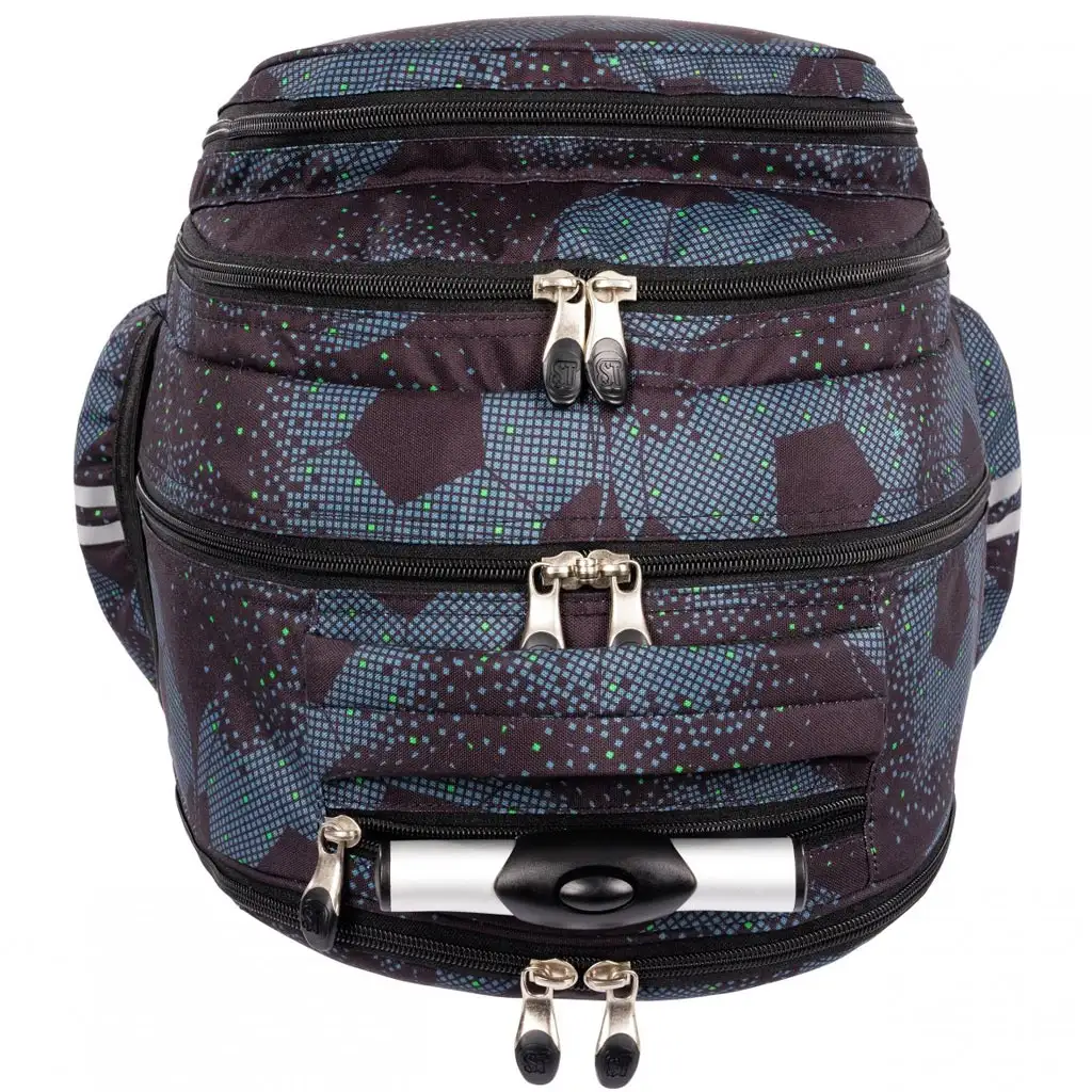 St.Right Football gurulós iskolatáska TB01 43x32x25cm kép 5