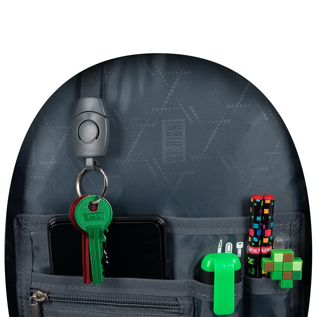 St.Right T-Rex dinoszauruszos ergonomikus iskolatáska, hátizsák BP26 39x27x17cm kép 5