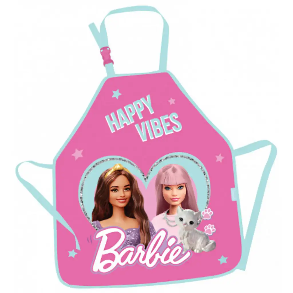 St.Right Barbie Happy Vibes rózsaszín kötény