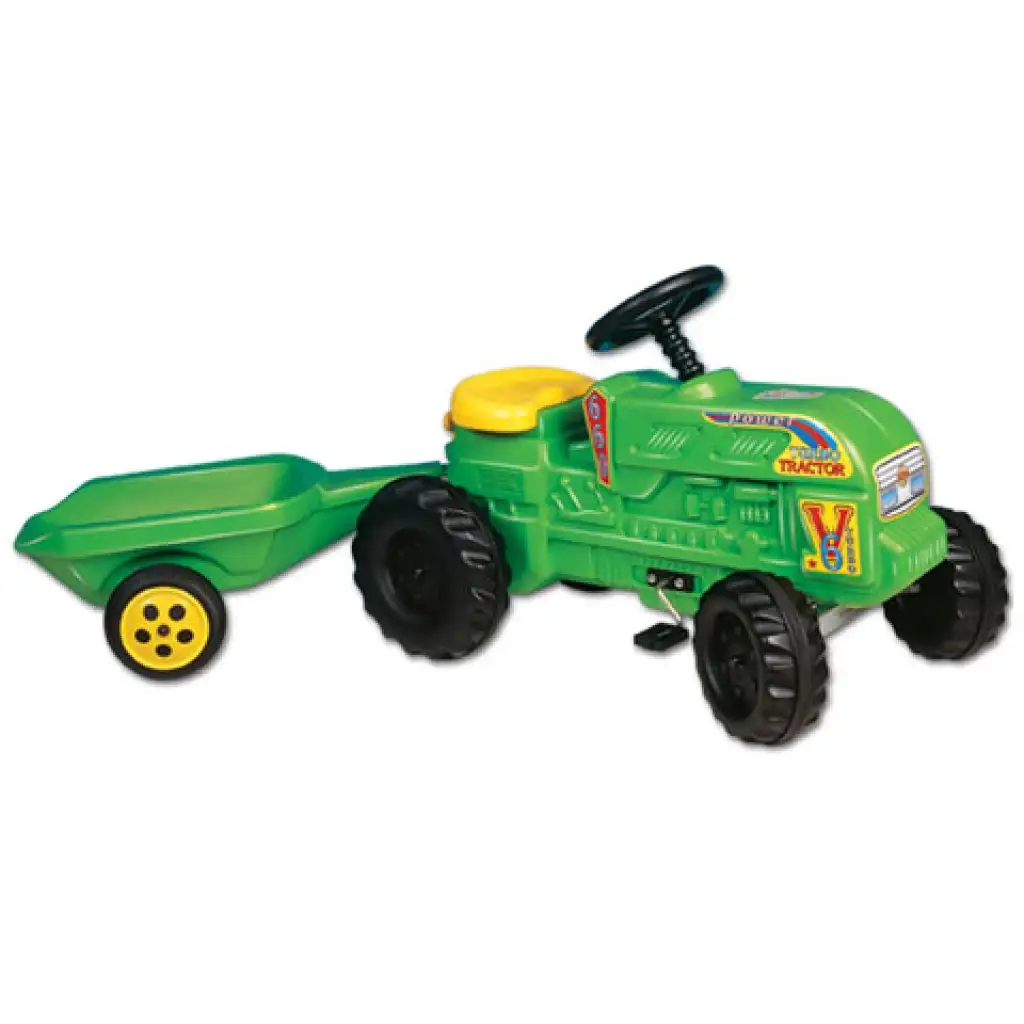 Farmer traktor utánfutóval - D-Toys kép 1