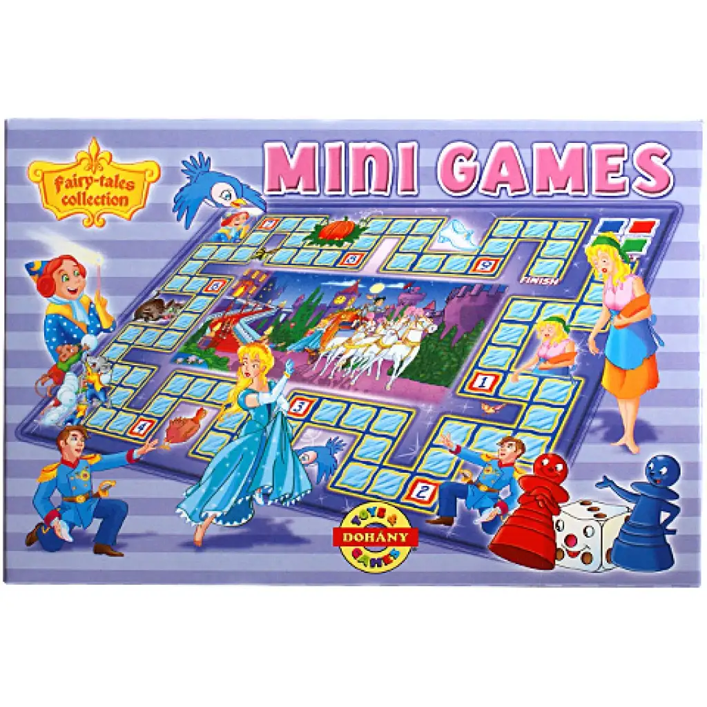 Hamupipőke mini társasjáték - D-Toys