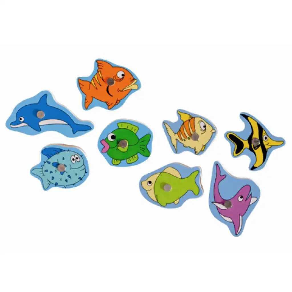 Horgászjáték fából kép 3