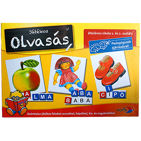 Játékos Olvasás oktató játék - Noris