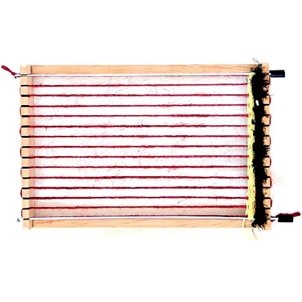 Kézi szövőszett fából kép 3