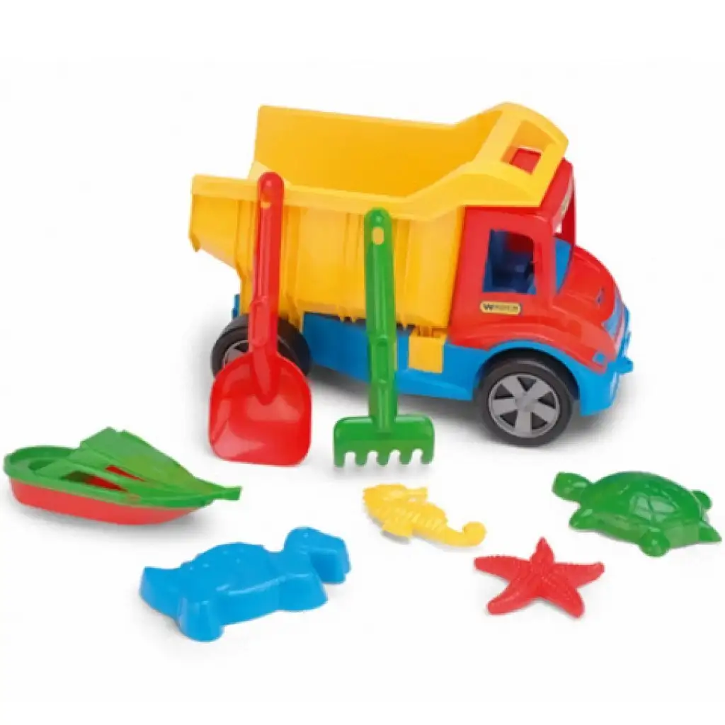 Multi Dömper homokozó készlettel - Wader kép 1