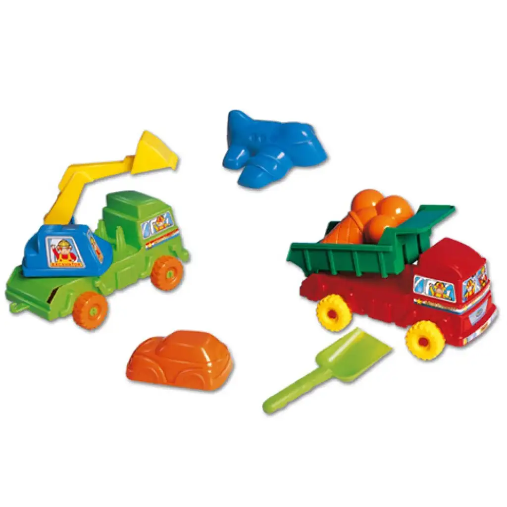 Multi truck homokozó munkagépek - D-Toys