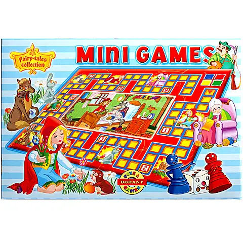 Piroska és a Farkas mini társasjáték - D-Toys