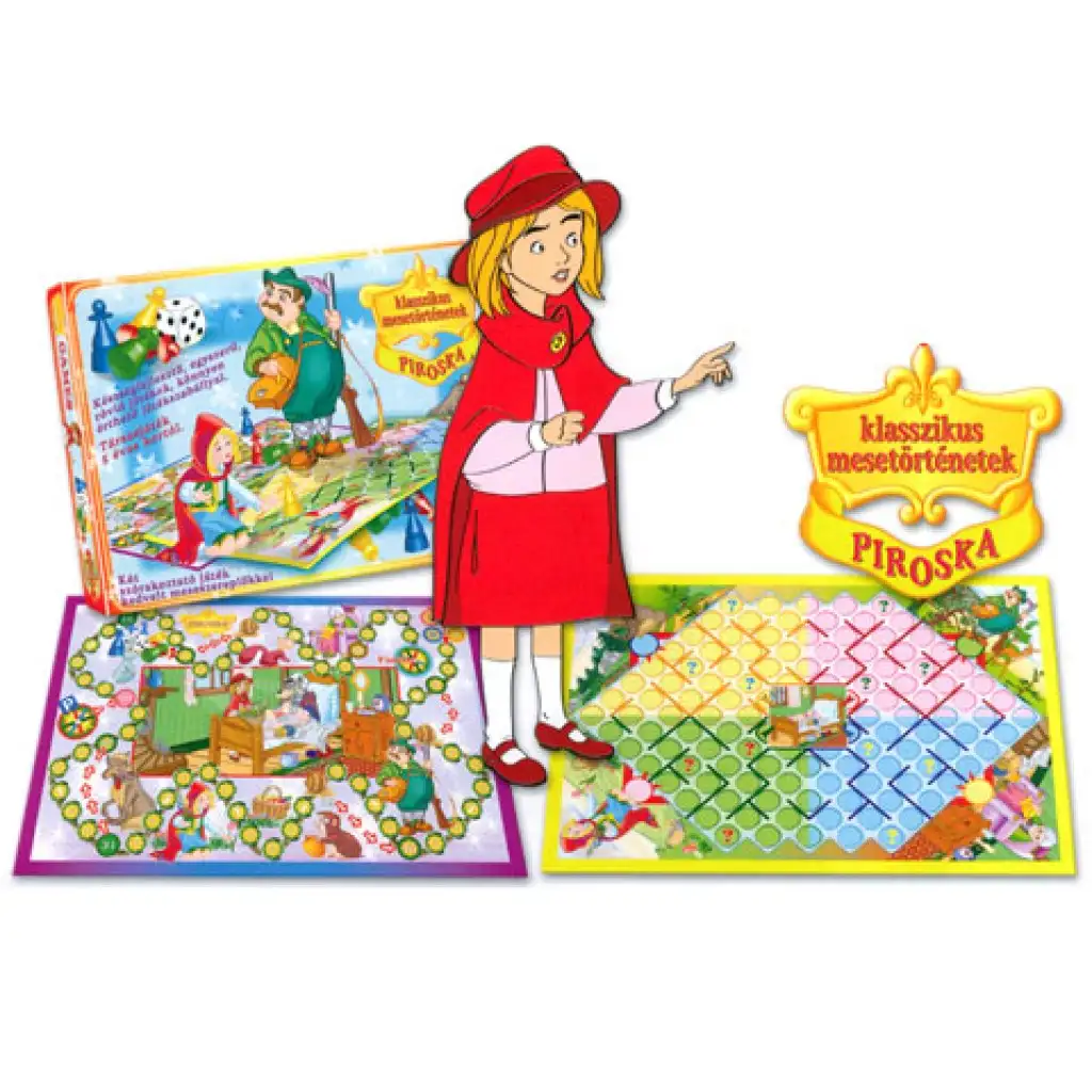 Piroska és a farkas társasjáték - D-Toys