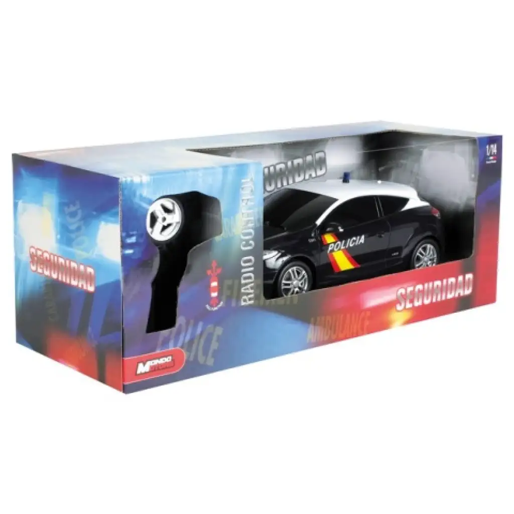 RC Renault Megane RS Policia távirányítós autó 1/14 - Mondo kép 3