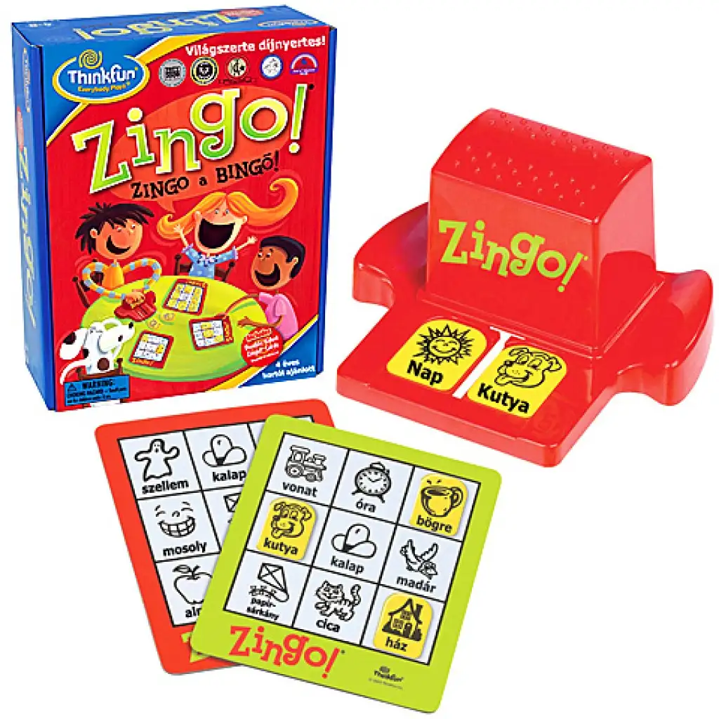 Thinkfun: Zingo a Bingó társasjáték