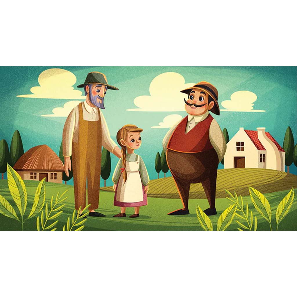 A kisfiú meg az üres virágcserép diafilm (Népmesekincstár diasorozat) kép 3