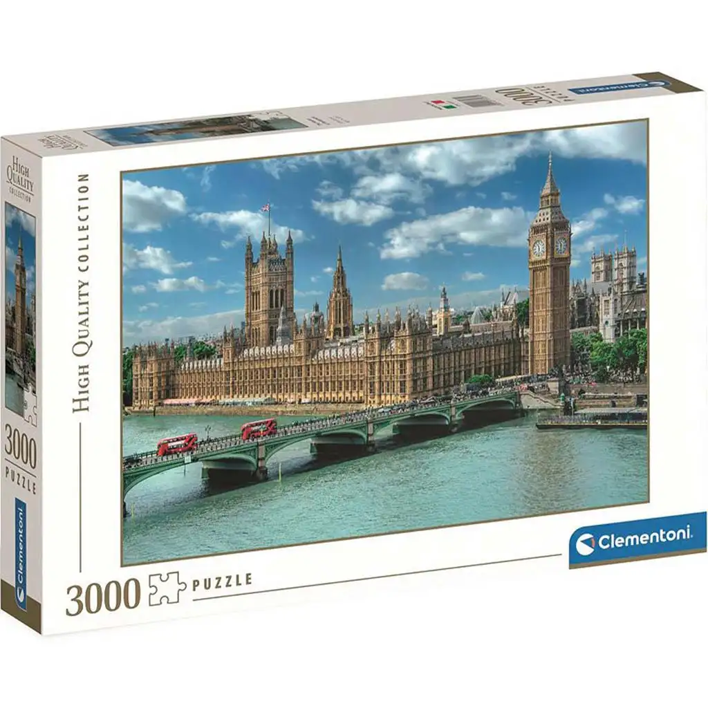 A Parlament házai 3000db-os HQC puzzle - Clementoni kép 1