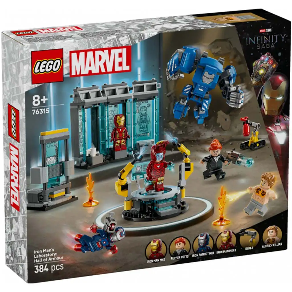 LEGO® Marvel: A Vasember laboratóriuma: Páncélcsarnok (76315) kép 1