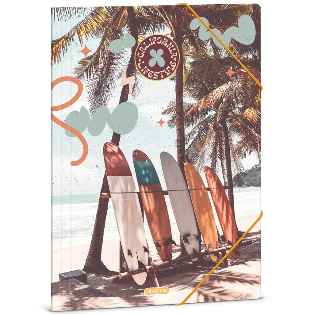 Ars Una: California Lifestyle A/4 gumis dosszié kép 1