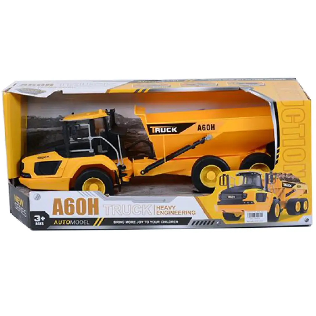 A60H háromtengelyes bányász dömper borítható platóval 45cm