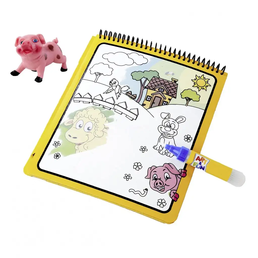 Art&Fun: Farm rajzolás vízzel kreatív játék - Simba Toys kép 2