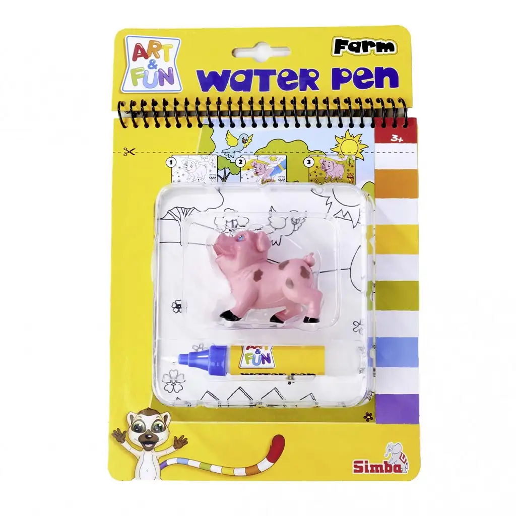 Art&Fun: Farm rajzolás vízzel kreatív játék - Simba Toys