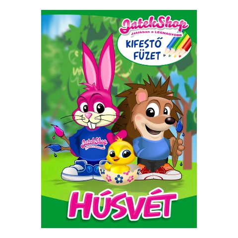 Ajándék Húsvéti kifestő kép 1