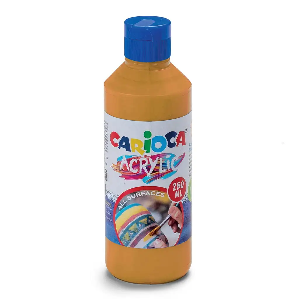 Acrylic 250ml-s akril festék arany színben - Carioca