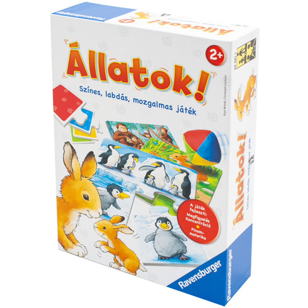 Játszva tanulva - Állatok - Ravensburger