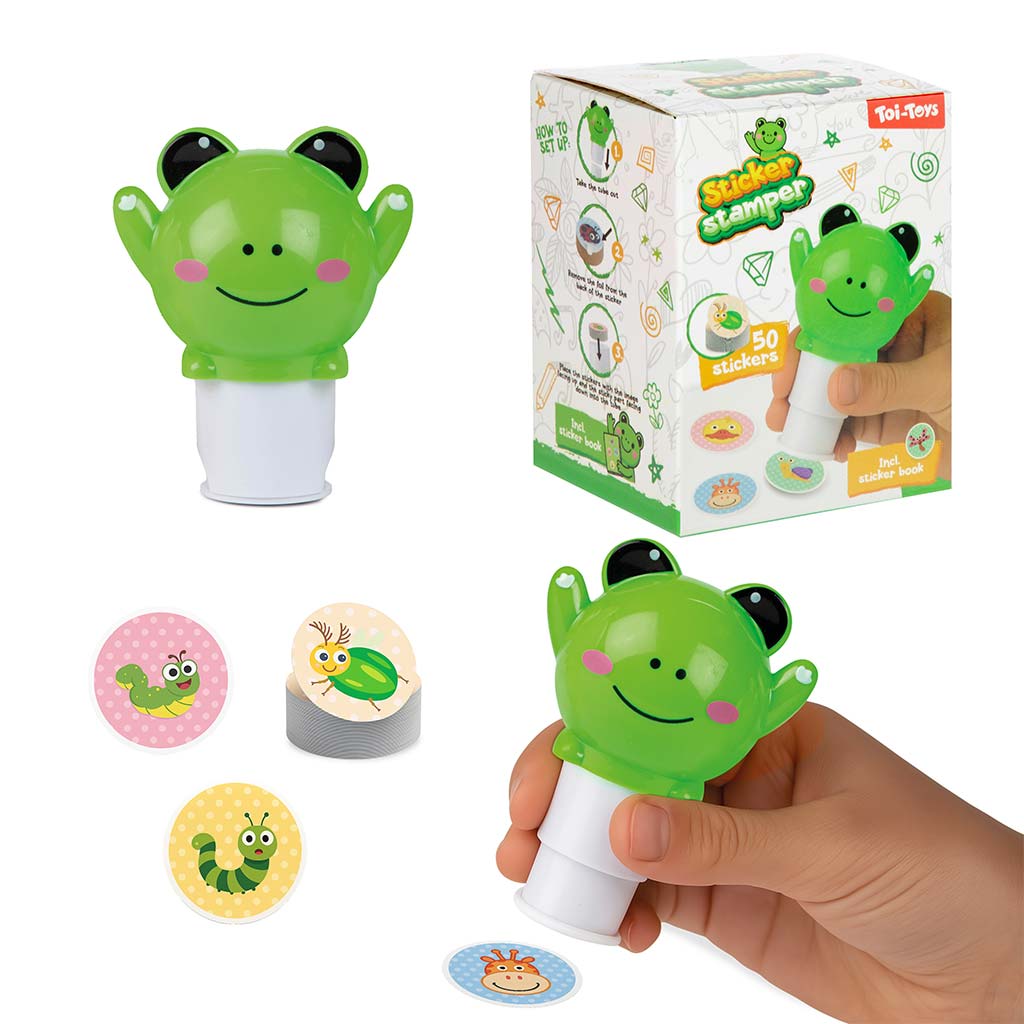 Állatos matricakészítő szett többféle 1db kép 4