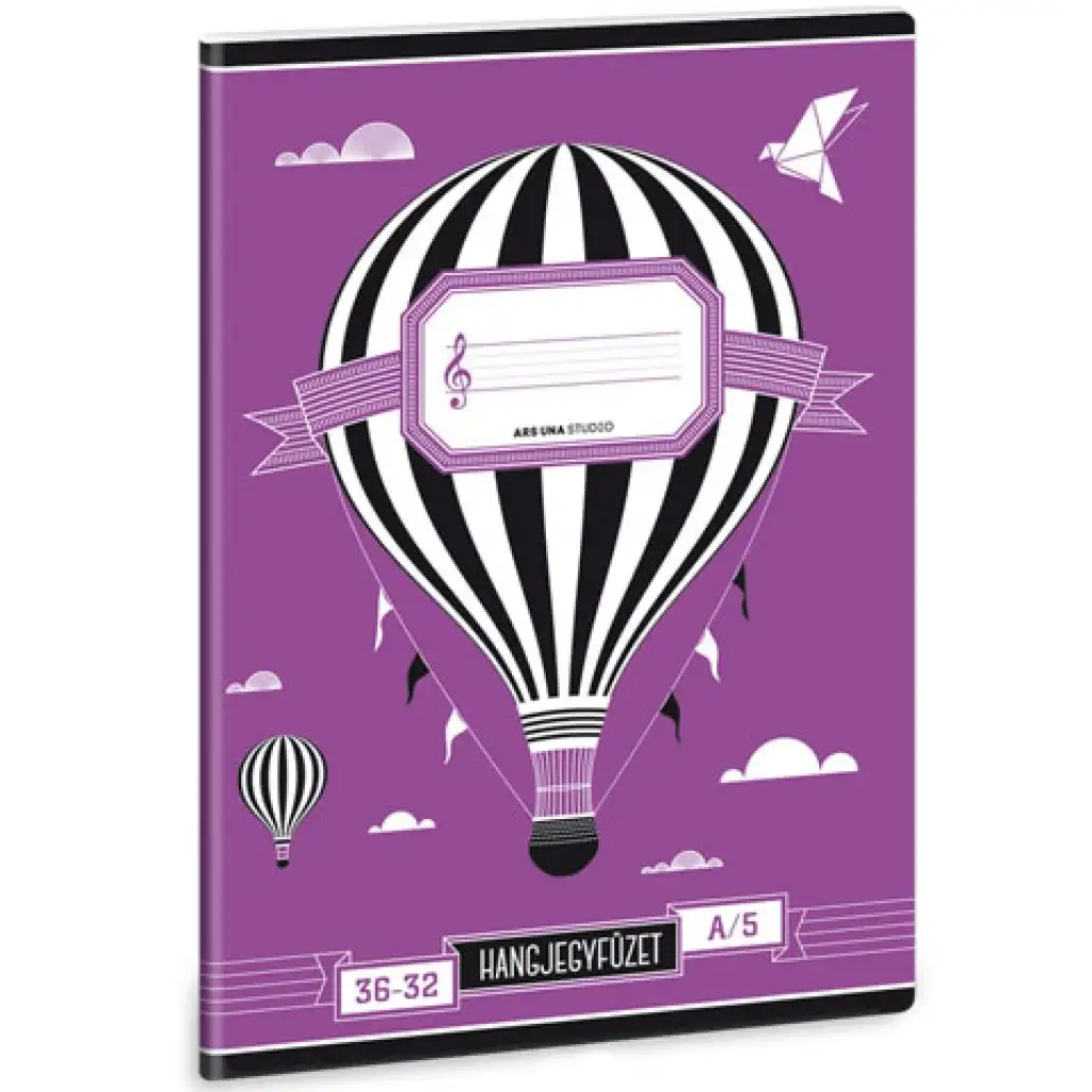 Általános iskolai hangjegyfüzet A/5