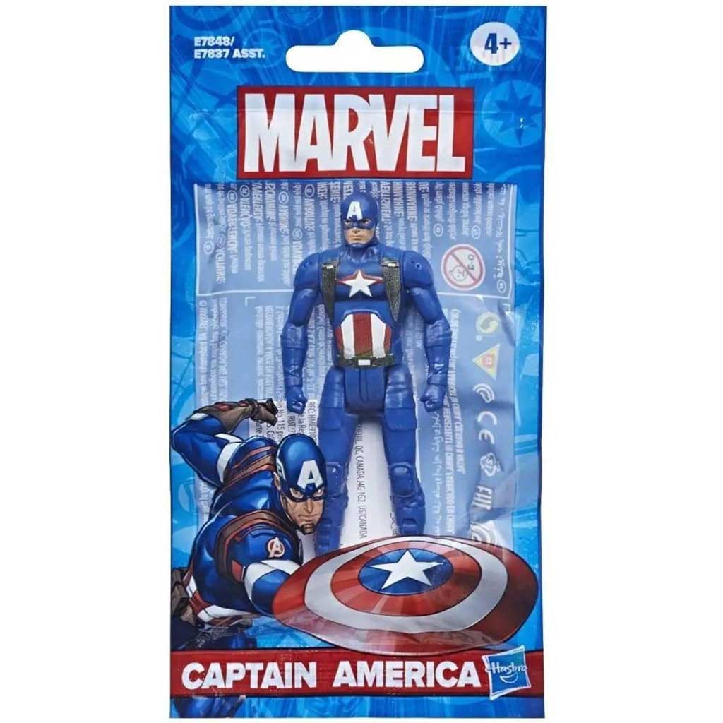 Marvel Szuperhősök Amerika kapitánya 9cm-es figura - Hasbro kép 1