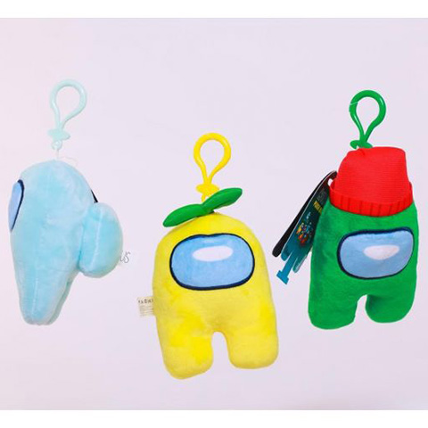 Among Us plüssfigura akasztóval 13cm többféle változatban kép 3