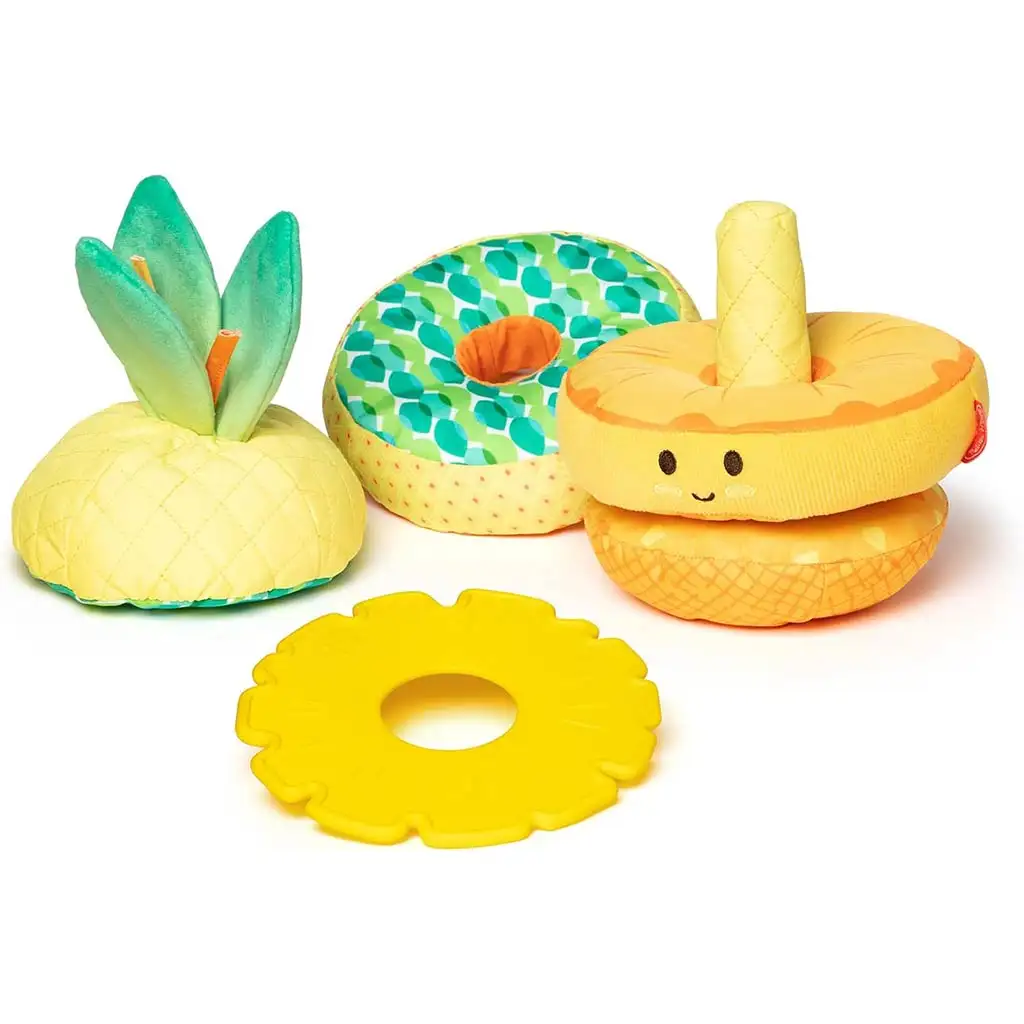 Ananász építőtorony bébiknek - Melissa & Doug kép 2