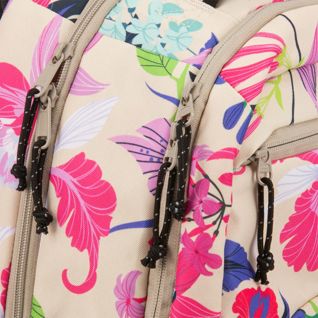 Ars Una: Beach flowers virágos ergonomikus iskolatáska, hátizsák 33x45x24cm kép 6