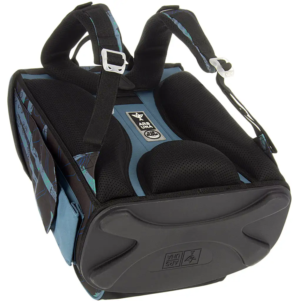 Ars Una: Drone Pro kompakt ergonomikus mágneszáras iskolatáska, hátizsák 33x41x24cm kép 5