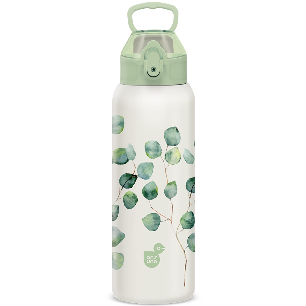 Ars Una: 3D Botanic Leaf duplafalú fémkulacs 700ml kép 1