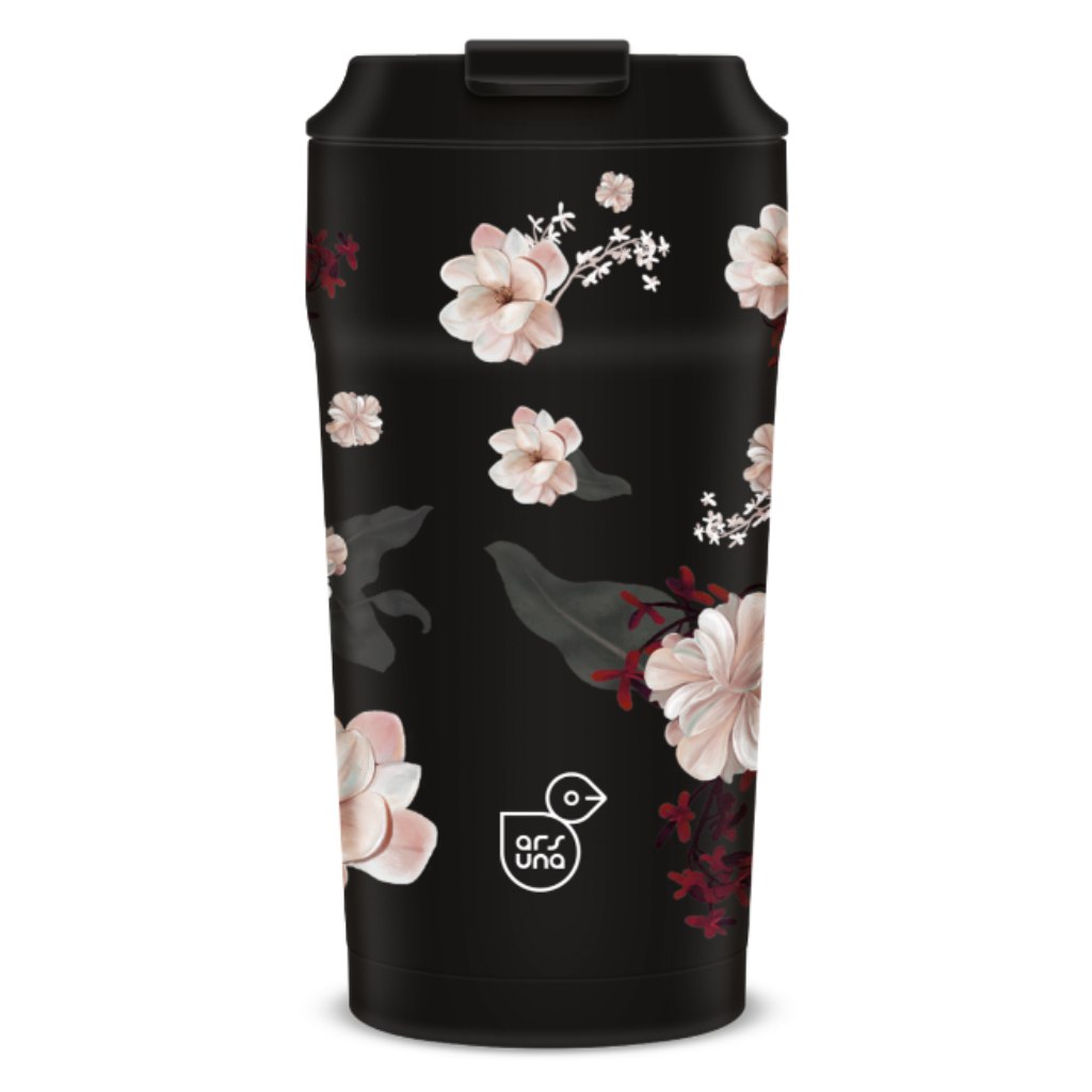 Ars Una Flowery Black thermo bögre 470ml
