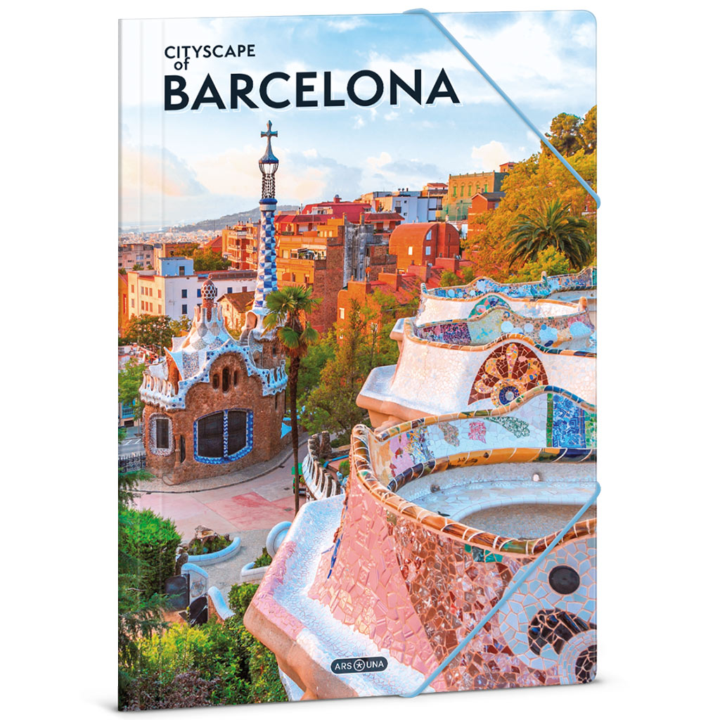 Ars Una: Cityscape - Barcelona gumis dosszié A/4-es méret kép 1