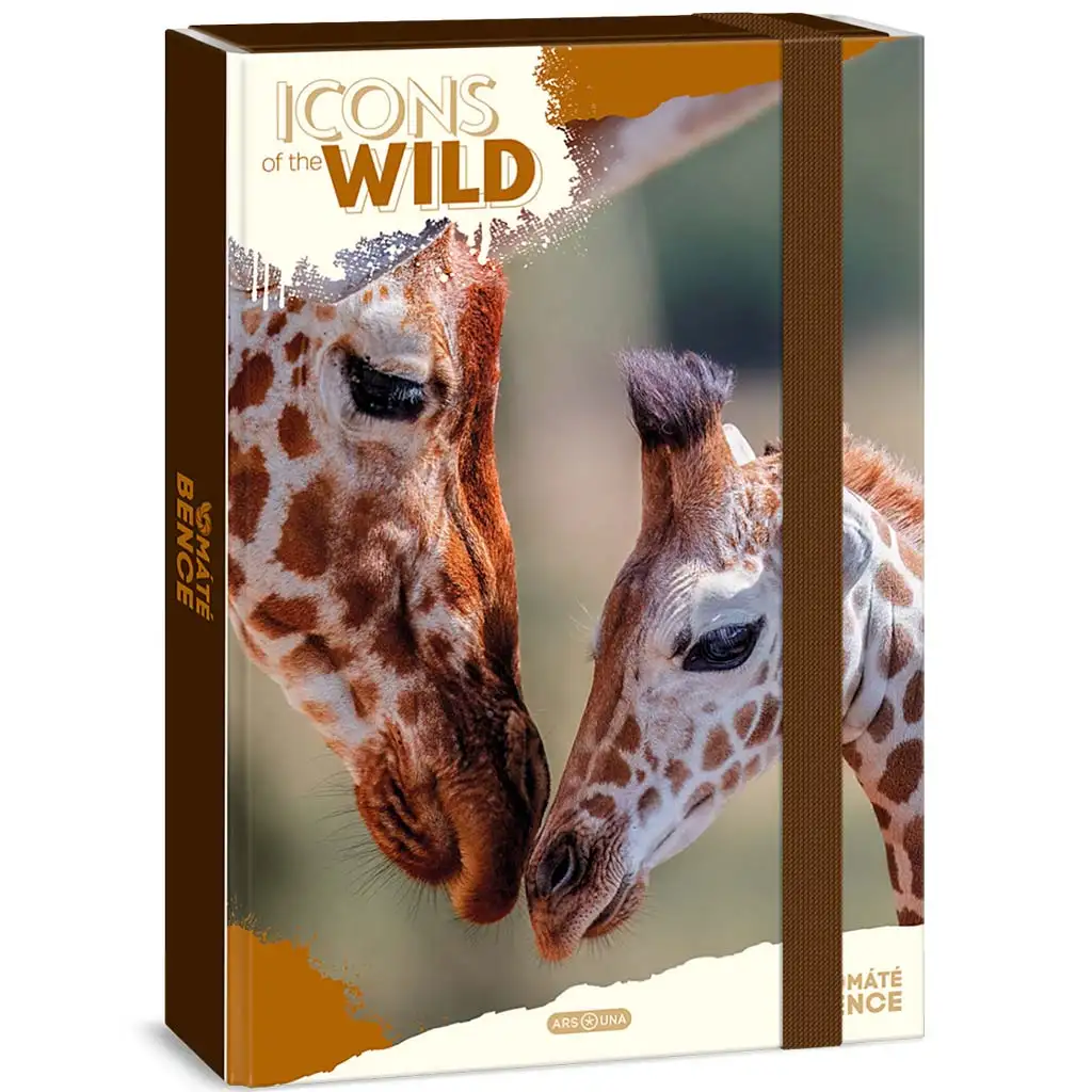Ars Una: Icons of the Wild Giraffes A/4 füzetbox