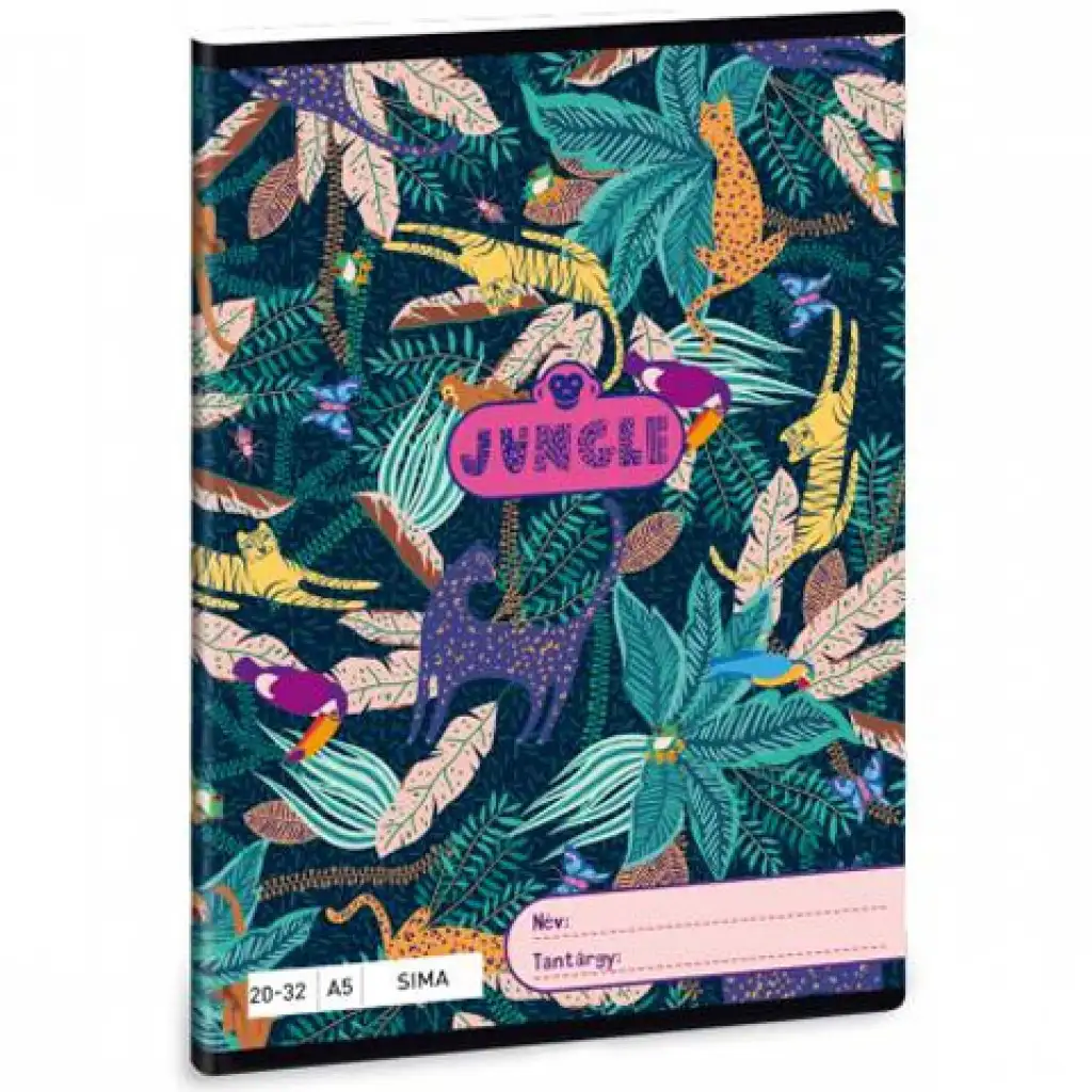 Ars Una: Jungle sima füzet A/5 20-32