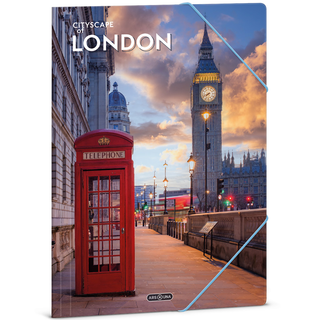 Ars Una: Cityscape of London gumis mappa A/4 kép 1