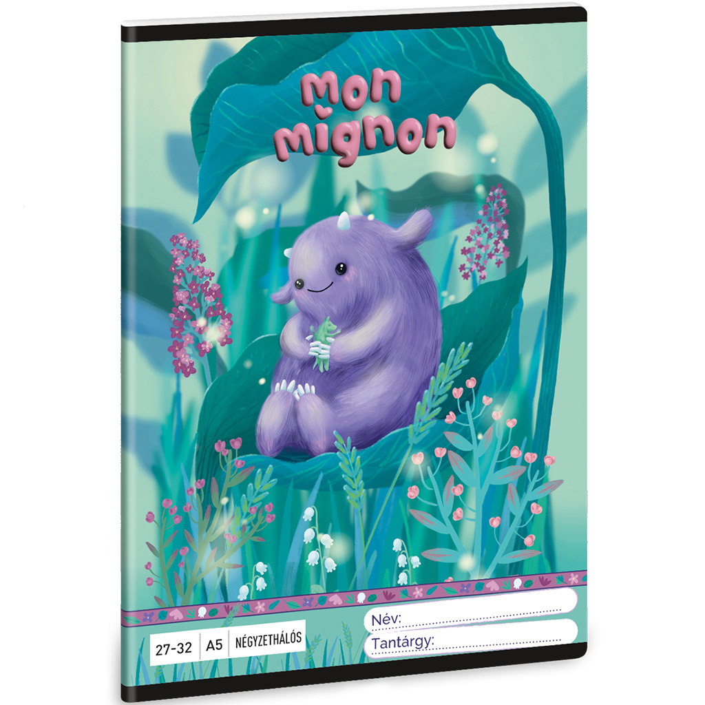 Ars Una: Mon Mignon mintás kockás füzet A/5 27-32