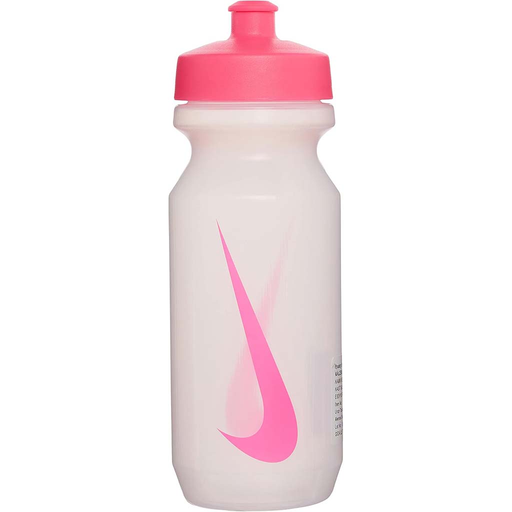 Nike Big Mouth 650ml-es kulacs átlátszó pink színben