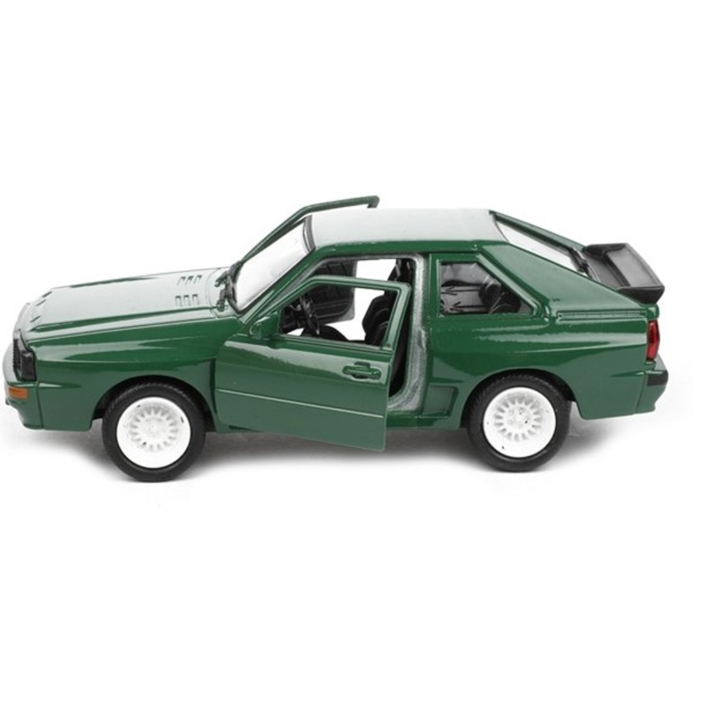 Welly: Audi Sport Quattro fém kisautó modell többféle változatban 11cm kép 5