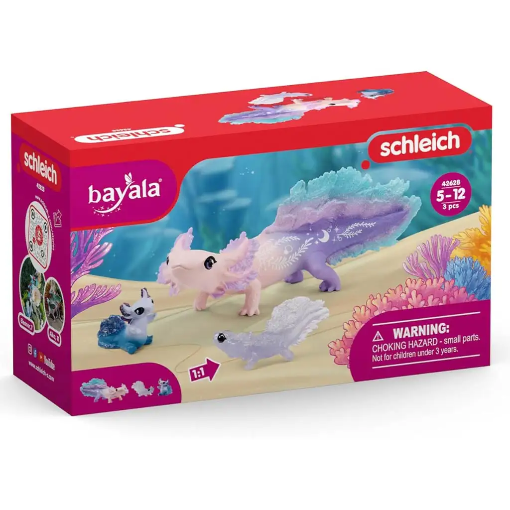 Schleich: Axolotl felfedező készlet (42628)
