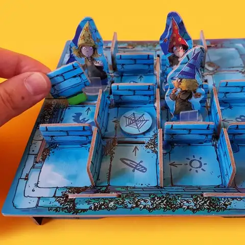 Az elvarázsolt labirintus társasjáték - fémdobozos változat kép 3