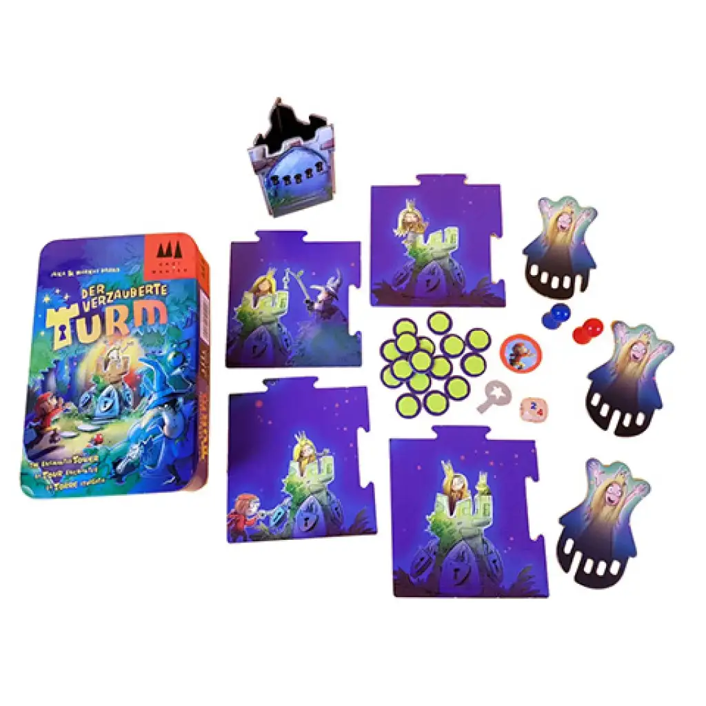 Az elvarázsolt torony társasjáték fémdobozos kiadás kép 3