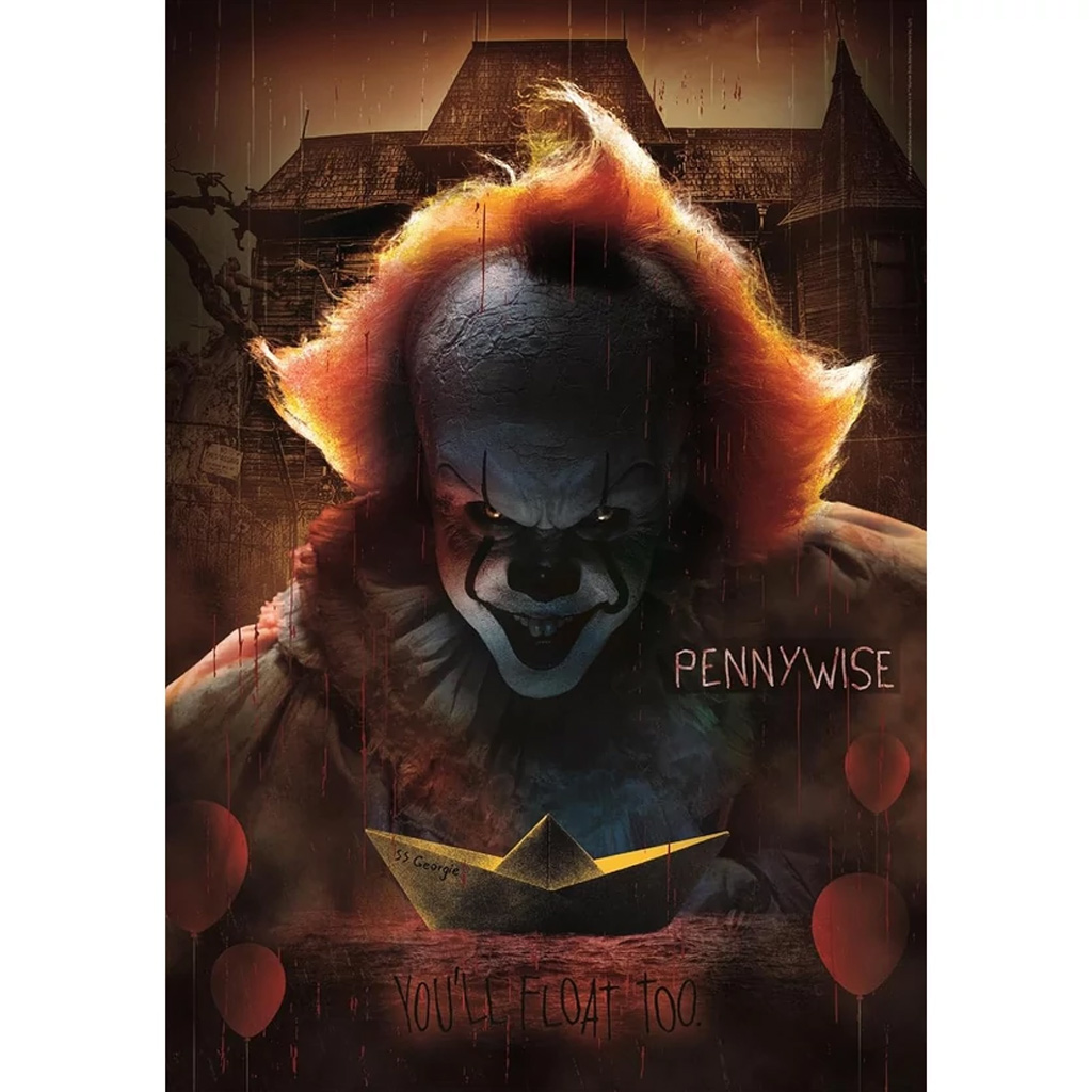 AZ – Pennywise 1000 db-os puzzle – Clementoni kép 2