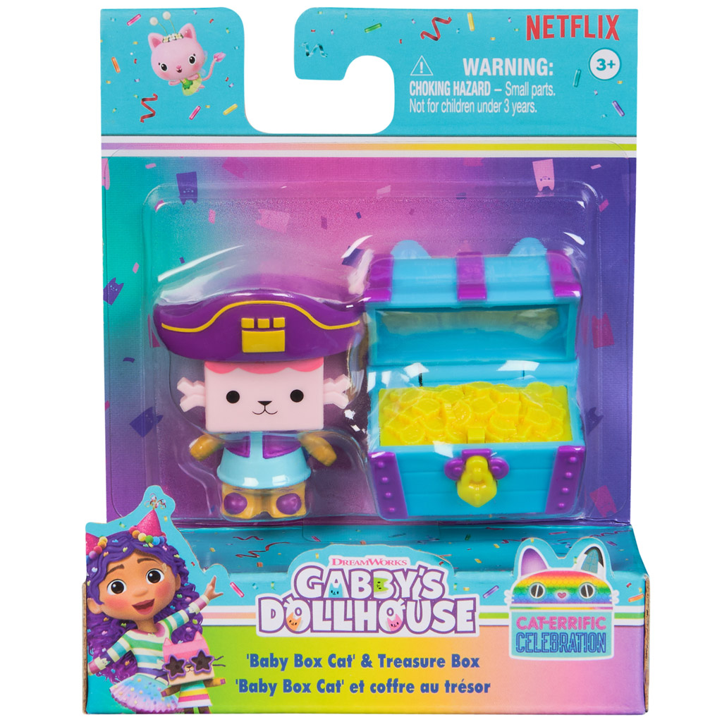 Gabi babaháza: Bébi Dobozcica és kincsesládája játékszett - Spin Master