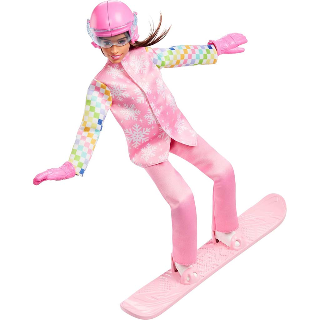 Barbie: 65. évfordulós karrierbaba - Snowboardos baba - Mattel kép 3