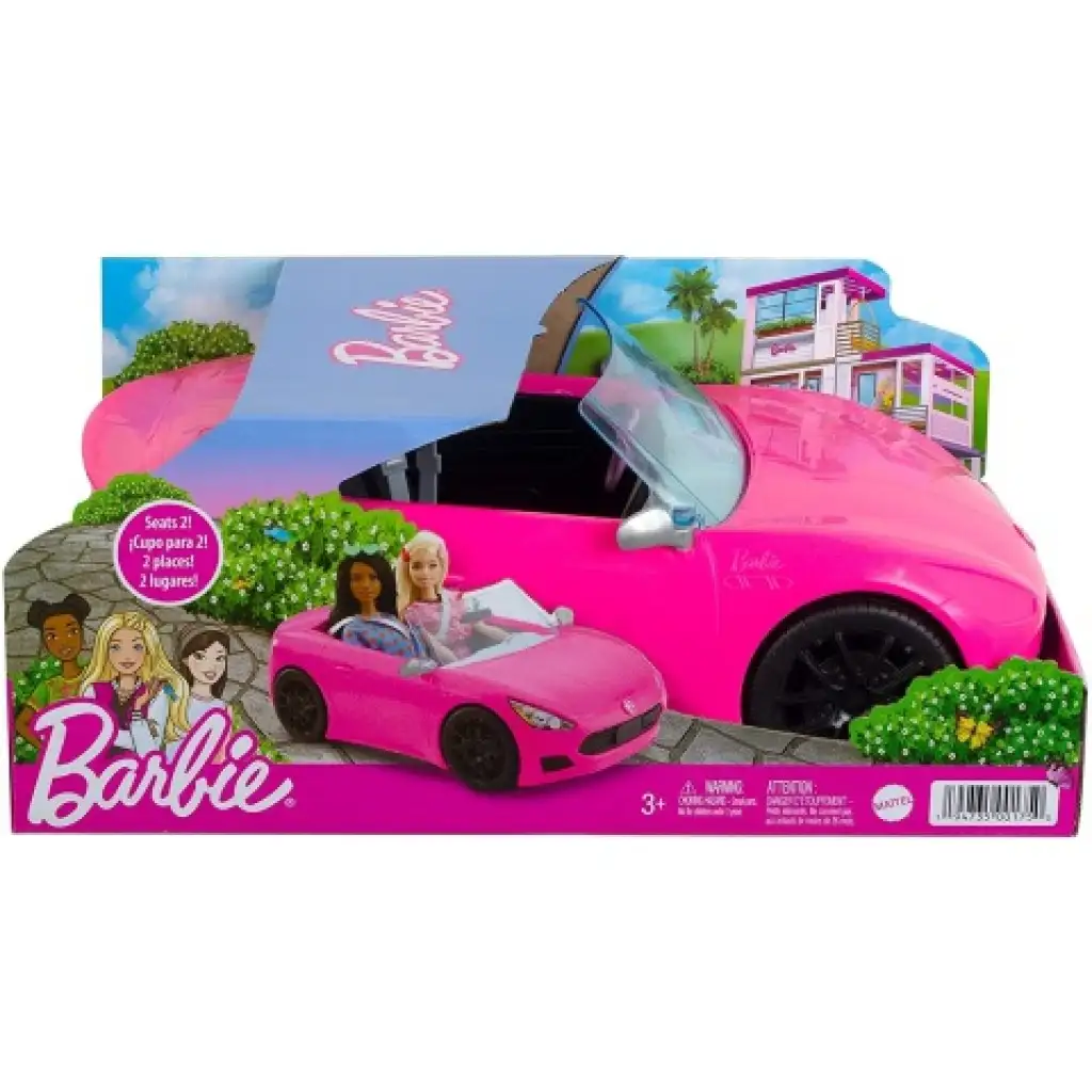Barbie: Rózsaszín Barbie kabrió autó 2022 - Mattel