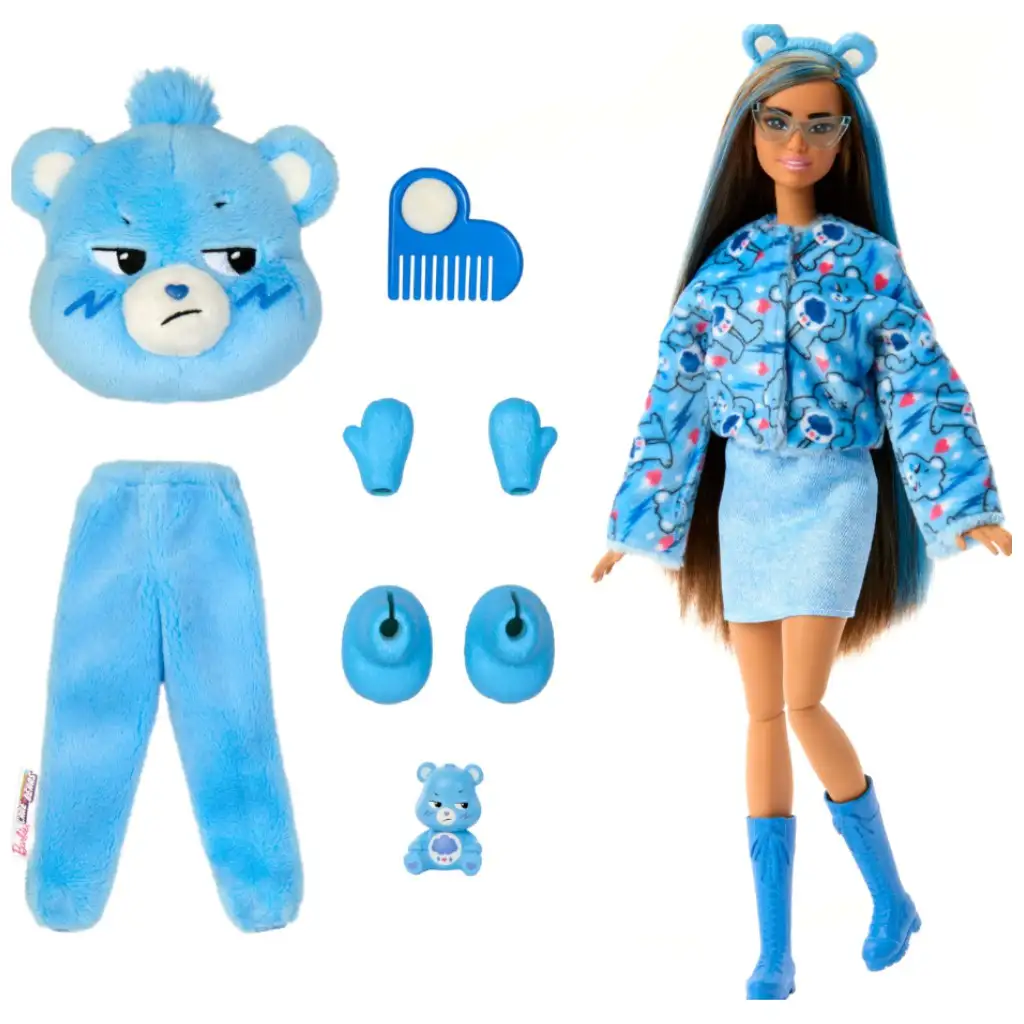 Barbie: Cutie Reveal meglepetés baba Gondos Bocsok - Morcika Bocs - Mattel kép 2